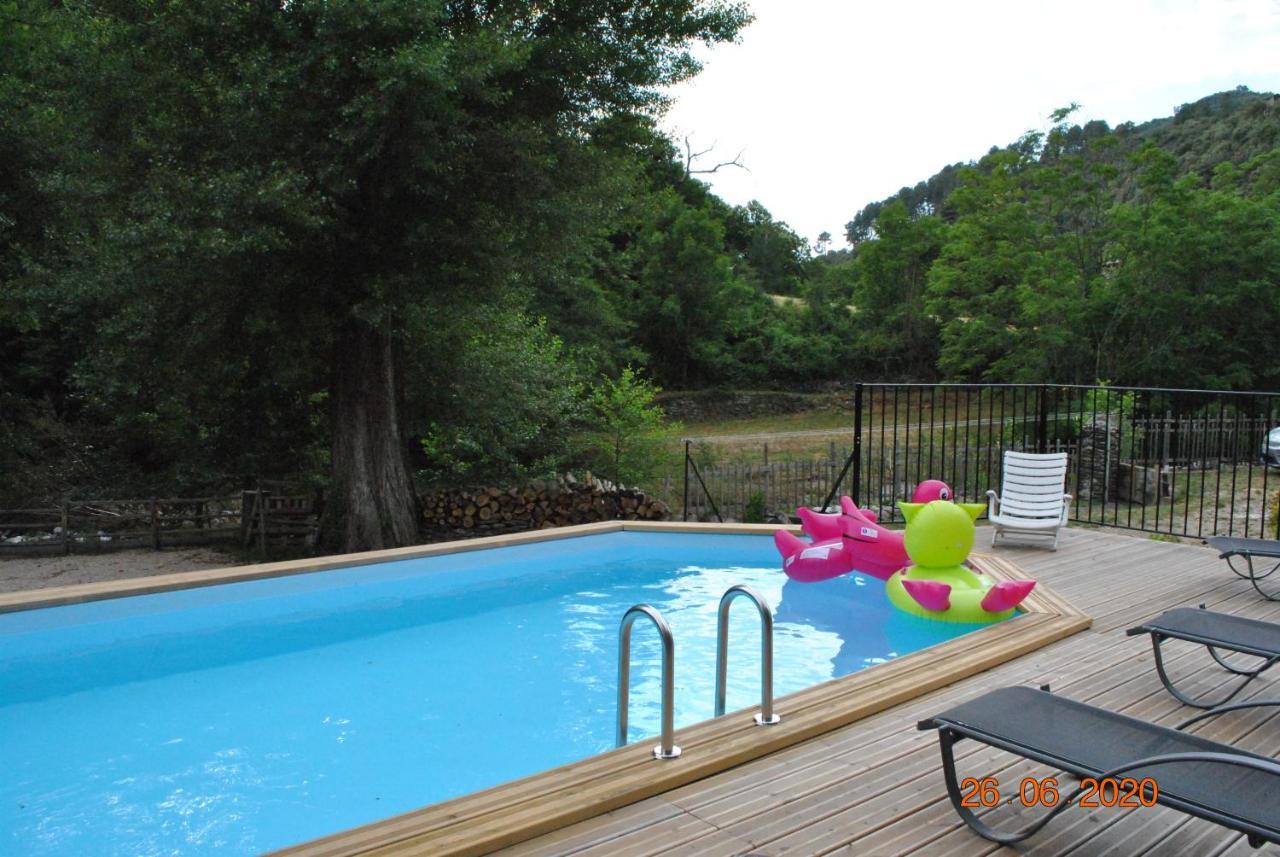 Alberguiere - Piscine chauffée - plancha - barbecue Sainte-Croix-Vallee-Francaise Exterior foto